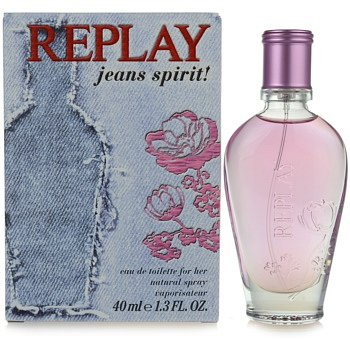 Replay Jeans Spirit! For Her toaletní voda pro ženy 40 ml