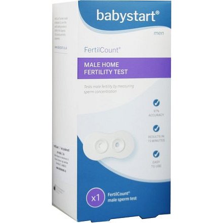 Test mužské plodnosti FertilCount 1 použití