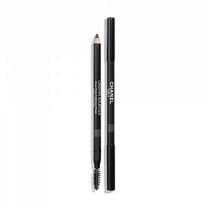 Chanel Crayon Sourcils tužka na obočí s ořezávátkem odstín 60 Noir Cendré  1 g
