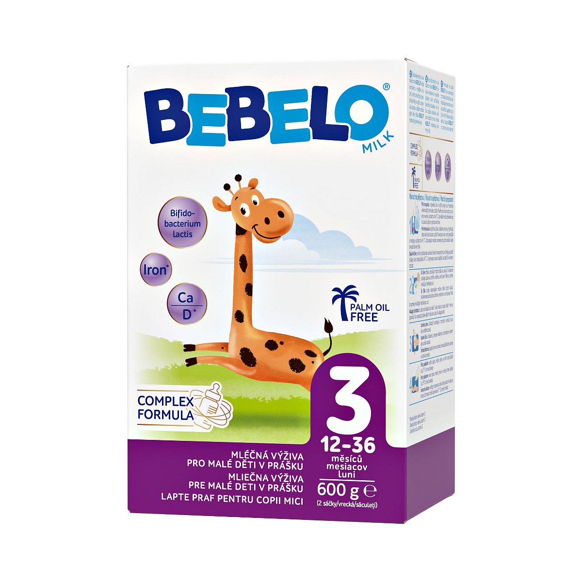 BEBELO MILK 3 600 g