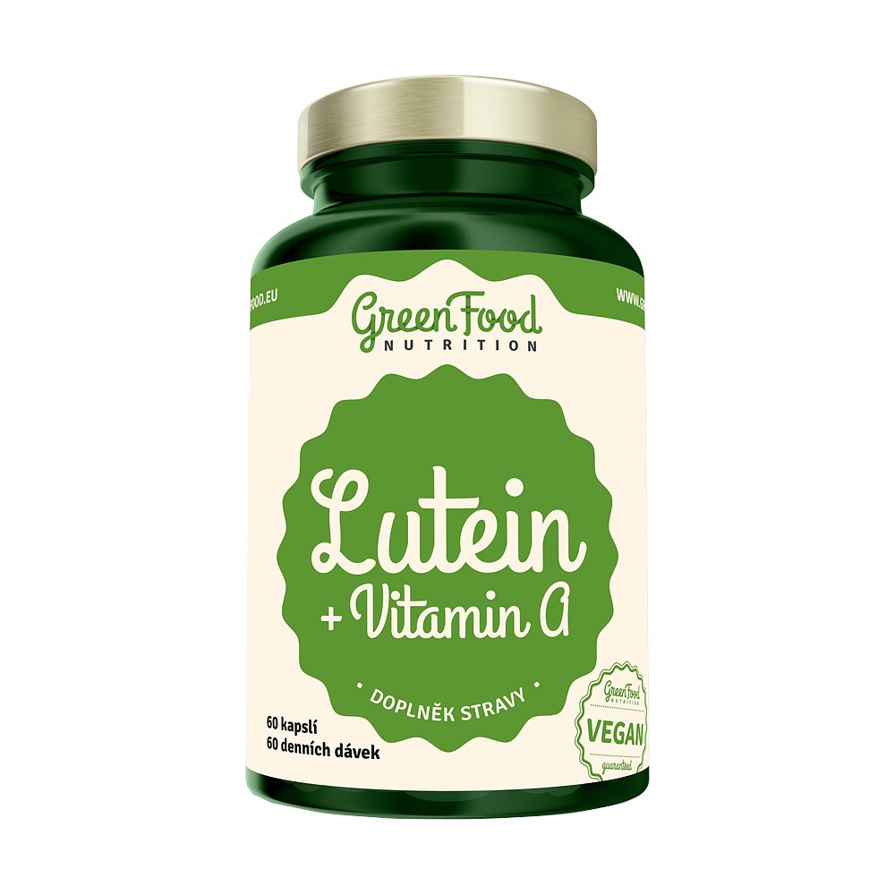 GreenFood Nutrition Lutein + Vitamin A 60ks