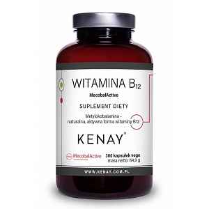 Kenay Vitamin B12 methylkobalamin MecobalActive 500 µg 300 kapslí