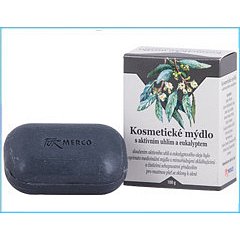 Kosmetické mýdlo s AKTIV. UHLÍM a EUKALYPTEM 100g