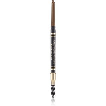 Max Factor Brow Slanted Pencil automatická tužka na obočí s kartáčkem odstín 02 Soft Brown