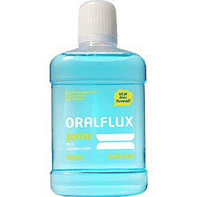 Oralflux Junior ovoce a máta 90ml ústní voda