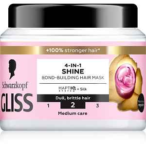 Schwarzkopf Gliss Liquid Silk maska pro posílení a lesk vlasů 400 ml