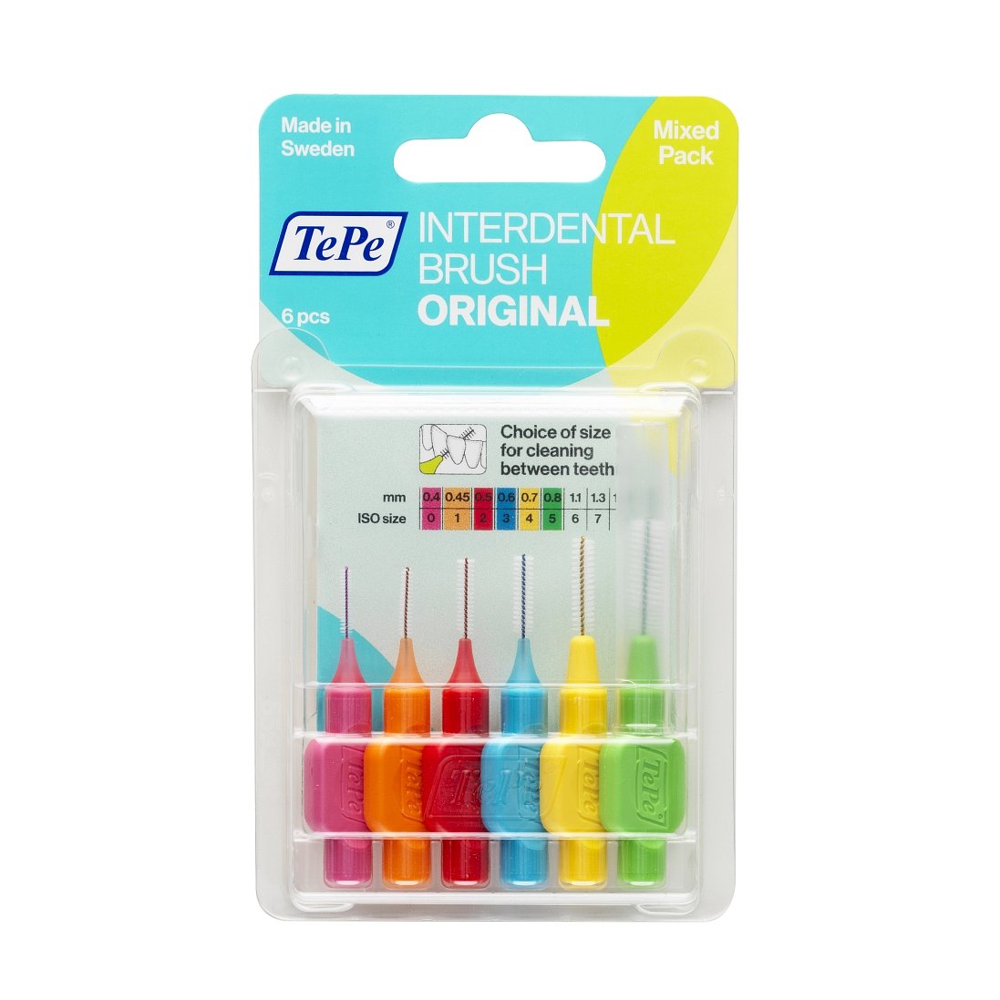 TePe Original mezizubní kartáčky Startovací sada 6ks