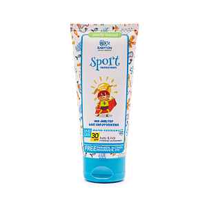 Babyton Přírodní opalovací krém Sport SPF30 100 ml