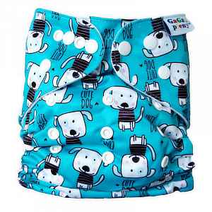 GaGa's pleny Látková plena AIO Pejsek