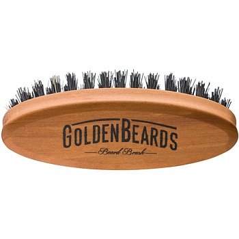 Golden Beards Accessories cestovní kartáč na vousy