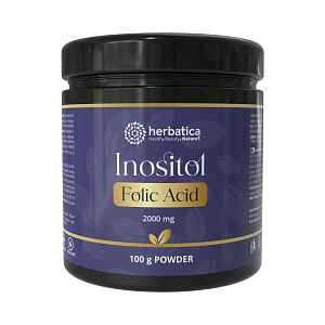 Inositol + kyselina listová - 100 g prášek - Herbatica