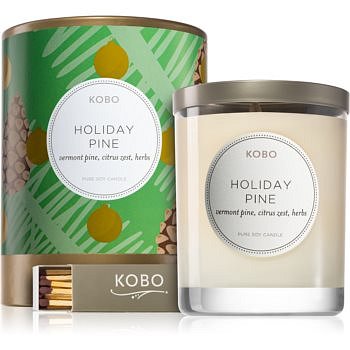 KOBO Holiday Holiday Pine vonná svíčka 312 g