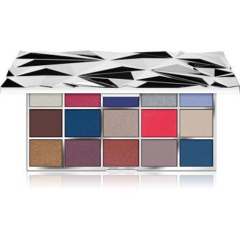 Makeup Revolution Glass Mirror paleta očních stínů 16,5 g