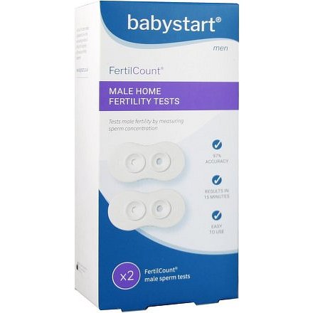Test Mužské plodnosti Fertilcount 2 použití