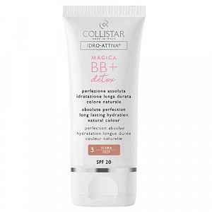 Collistar BB tónovací hydratační krém Magica BB + Detox SPF 20 (Hydration Natural Colour Cream) 3 Deep 50 ml