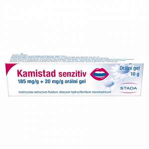 KAMISTAD SENZITIV 1X10GM Ústní gel