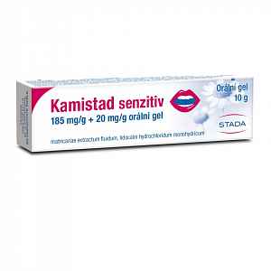 KAMISTAD SENZITIV 1X10GM Ústní gel