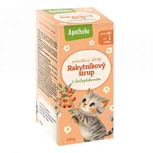 Apotheke Pohádkový sirup Rakytníkový 250 g
