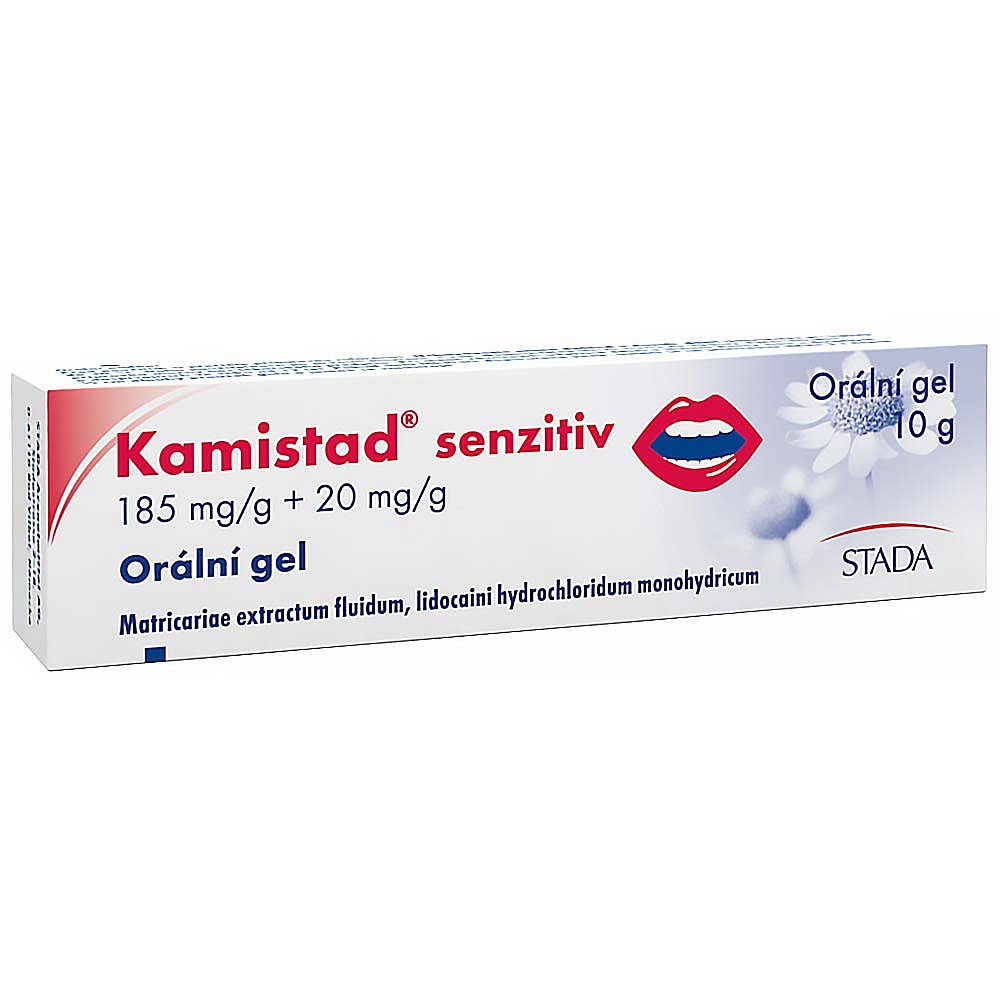 KAMISTAD SENZITIV 1X10GM Ústní gel