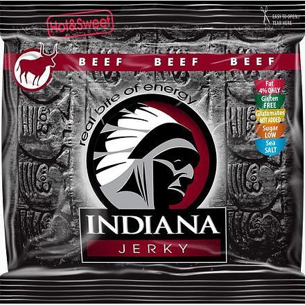 Indiana Jerky Hovězí Hot&Sweet 60g