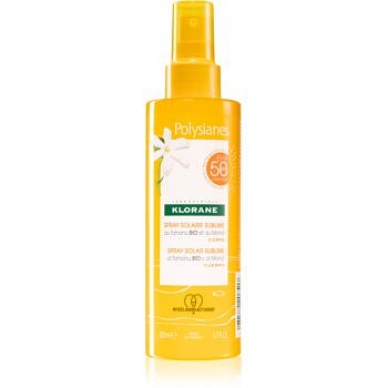 Klorane Polysianes ochranný sprej na opalování SPF 50 200 ml