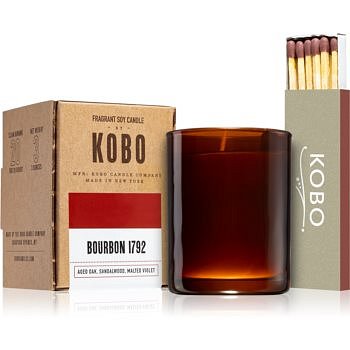 KOBO Woodblock Bourbon 1792 votivní svíčka 85 g