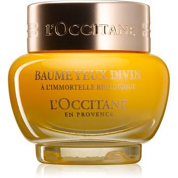 L’Occitane Immortelle Divine vyživující noční balzám proti otokům a tmavým kruhům 15 ml