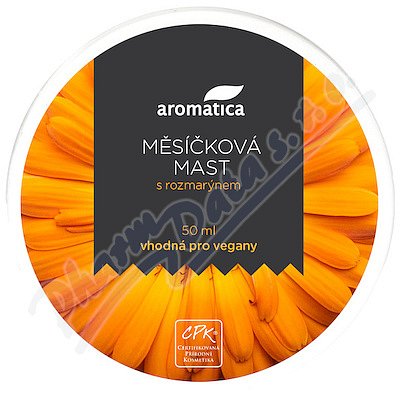 AROMATICA Měsíčková mast+rozmarýn (rostlinná) 50ml