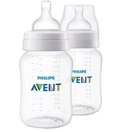 Avent Láhev Anticolic 2 ks bílá 260 ml