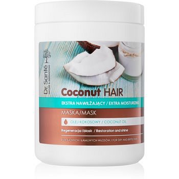 Dr. Santé Coconut hydratační maska pro lesk suchých a křehkých vlasů  1000 ml