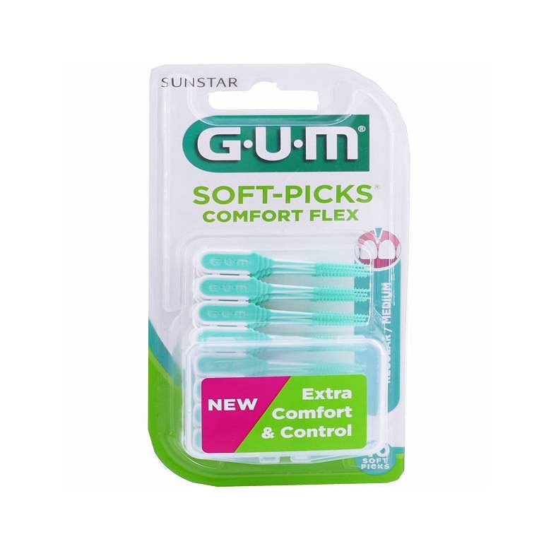 GUM Soft Picks Comfort Flex mezizubní kartáčky 40 ks