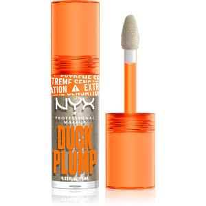 NYX Professional Makeup Duck Plump lesk na rty se zvětšujícím efektem odstín Quazy Silver 7 ml