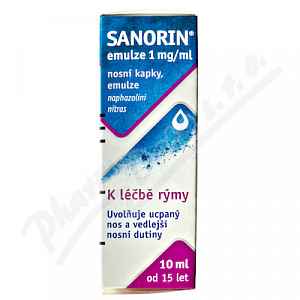 SANORIN EMULZE 1MG/ML NAS GTT EML 1X10ML
