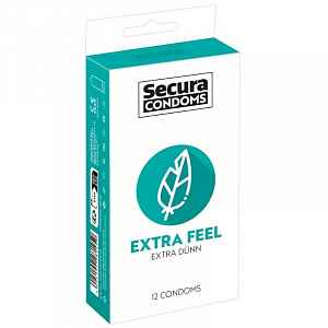 Secura Extra Feel – ultra tenké kondomy (12 ks)