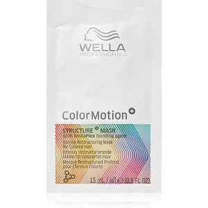 Wella Professionals ColorMotion+ Structure mask maska na vlasy pro ochranu barvy 15 ml