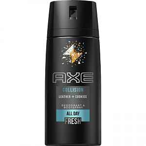 Axe deodorant sprej Collision Leather & Cookies 150 ml