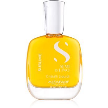 Alfaparf Milano Semi di Lino Sublime Cristalli sprej na vlasy pro lesk a hebkost vlasů  50 ml