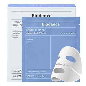 Biodance Hydro Cera-nol Real Deep Mask hydratační kolagenová maska 1 ks