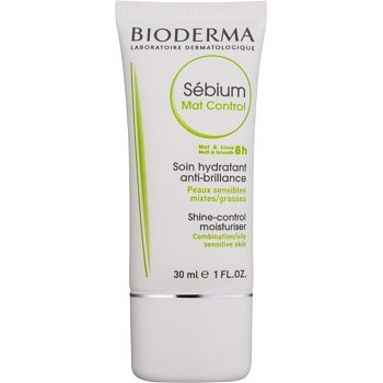 Bioderma Sébium Mat Control lehký hydratační krém proti lesknutí pleti a rozšířeným pórům  30 ml