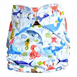 GaGa's pleny Látková plena AIO Moře II