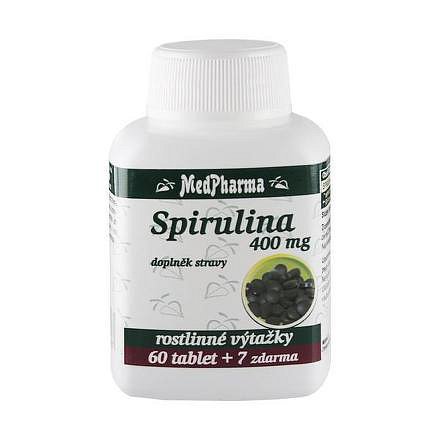 MedPharma Spirulina 400 mg tablety 67