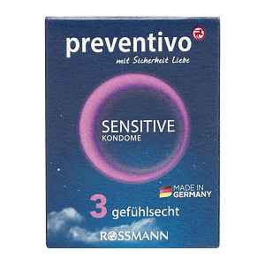 Preventivo Kondomy Sensitive 3 ks