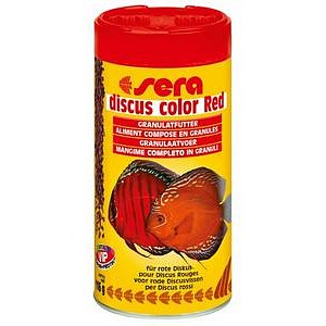 Sera doplňkové krmivo pro terčovce a jiné náročné ryby Discus Color Red 250ml