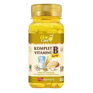 VITAHARMONY Komplet vitaminů B forte Eko 120 tablet