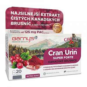 BARNY´S SuperCranberry kanadské brusinky 20 kapslí