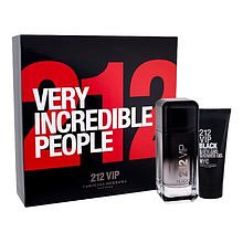 Carolina Herrera 212 VIP Men Black Dárková sada pánská parfémovaná voda 100 ml a sprchový gel 212 VIP Men Black 100 ml