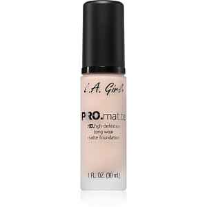 L.A. Girl Cosmetics PRO. Matte HD dlouhotrvající make-up s matným efektem odstín Ivory 30 ml