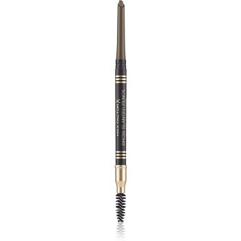 Max Factor Brow Slanted Pencil automatická tužka na obočí s kartáčkem odstín 03 Dark Brown
