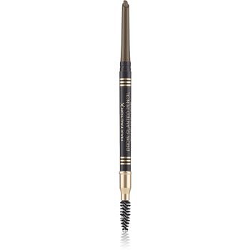 Max Factor Brow Slanted Pencil automatická tužka na obočí s kartáčkem odstín 03 Dark Brown
