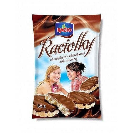 Racio Raciolky mléčnočokoládové 60 g
